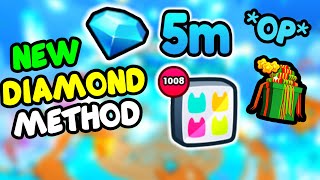 5M DIAMONDS PER DAY Best F2P Diamond Method in Pet Simulator 99 [upl. by Elbertine]