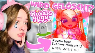 DAS ENDE VON ROYALE HIGH  Wird das Roblox Spiel gelöscht Drama erklärt [upl. by Louie]