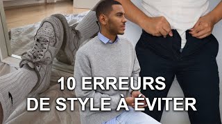 10 ERREURS MODE HOMME À ÉVITER [upl. by Paten829]