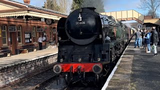 Gloucestershire and Warwickshire Railway Tuesday 2nd April 2024 [upl. by Aamsa128]