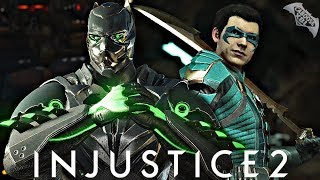 Injustice 2 Online  EPIC KRYPTONITE ARMOR [upl. by Dzoba193]