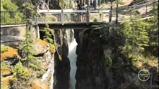 Visit to Maligne Canyon  Jasper  Alberta  Canada [upl. by Gilbye]