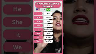 Pronomes pessoais em inglês [upl. by Ylus]