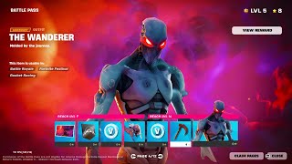 Fortnite Chapter 5 Season 3 Battle Pass Showcase All Tiers [upl. by Koy246]