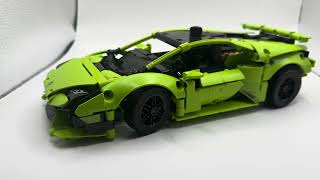 Lego Lamborghini Hurucan Technica speed build [upl. by Deeas]