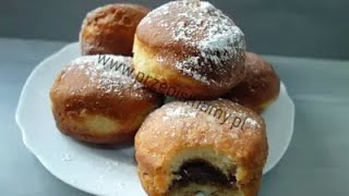 Pyszne pączki Przepis na paczki z kremem [upl. by Prescott]