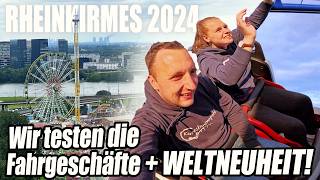 Rheinkirmes 2024  Die MEGA Kirmes in Düsseldorf 🤯 teuer aber gut [upl. by Irrok15]