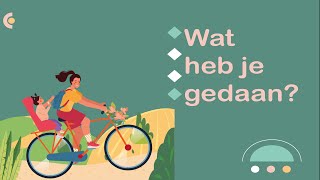 Wat heb je in de paasmeivakantie gedaan perfectum vtt NT2 learndutch Waystage 12 A2 [upl. by Inglis126]