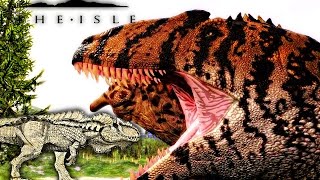 The Isle  HYPO GIGA PREVIEW ACRO PROGRESSION amp ALLO CARNO REX amp MORE MEGA WAR  Gameplay [upl. by Yarised]