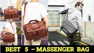 TOP 5 Best Messenger Bag of 2023 [upl. by Morgenthaler]