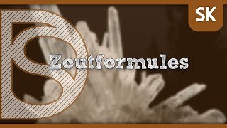 Examen scheikunde  Zoutformules Zouten [upl. by Uziel441]