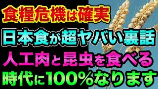 食糧危機は確実に来ます。日本食は「食べてはダメ」超ヤバい裏話。人工培養肉と昆虫食の最新情報とコンビニ食はヤバすぎる【 食糧危機 日経平均 都市伝説 エコノミスト 培養肉 予言 昆虫食 日本食 】 [upl. by Christiana]