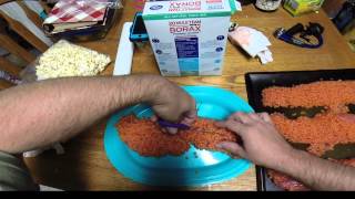 Borax Salmon Egg Curing video [upl. by Nitaf427]