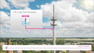 Telekom LTE  Was kann Long Term Evolution Funk Internet [upl. by Thorlie]