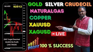 LIVE XAUUSD MCX GOLD SILVER CRUDE OIL btcusd forexsignal forex xauusdsignal xagusd goldlive [upl. by Suhpesoj]