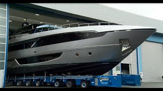 Как строят Суперъяхты  Riva 100 Corsaro [upl. by Eseeryt]