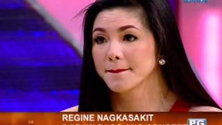 HOT TV Regine ipinaliwanag kung bakit nawalan ng boses sa kanyang concert [upl. by Yspyg]