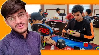 Cubing Returns Raipur 2022 Vlog  Rubiks cube Competition [upl. by Akinak]