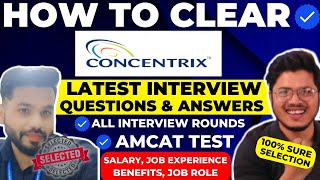 Concentrix Latest Interview Question amp Answer  Concentrix Interview Experience for Customer Support [upl. by Anelem]