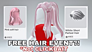 THE BEST FREE HAIR EVENT ON ROBLOX COMING SOON 😀🙃 [upl. by Livvy699]