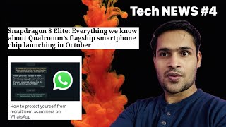 Tech News  Snapdragons Summit Snapdragons new Processor  WhatsApp scam [upl. by Anul]