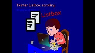 Tkinter amp Scrollbars effbot [upl. by Anirac]