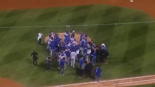 Dodgers Advance to World Series Final Out and Celebration NLCS Game 5 October 19th 2017 [upl. by Uuge933]