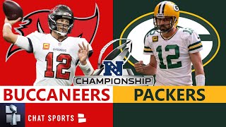 Packers vs Buccaneers NFC Championship Preview Prediction Analysis Tom Brady amp Aaron Rodgers [upl. by Iona910]