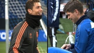 Schalke ohne quotVoodoo und Zaubereiquot gegen Real und Ronaldo [upl. by Anilatsyrc933]