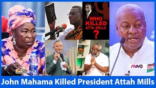 RIP John Mahama KIIed Attah Mills Akua Donkor Tells EC Boss Jane Mensah [upl. by Nirrol]