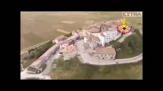 Italy Earthquake  Aerial View [upl. by Danaher]