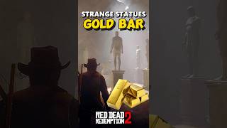 STRANGE STATUES GOLD BAR LOCATION  Red Dead Redemption 2 gaming shorts short [upl. by Nylssej755]