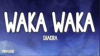 Shakira  Waka Waka LyricsThis Time for Africa 8D Audio🎧 [upl. by Anatole541]