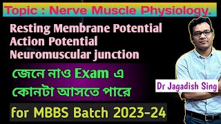 Topic  Nerve Muscle Physiology  Important Questions for Theory exam  Item amp Viva [upl. by Leterg]