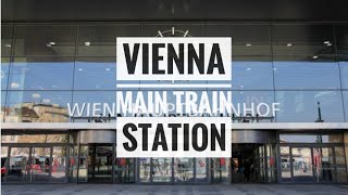 Walk from Vienna Main Train Station  Wien Hbf  to Hotels around Sonnwendviertel  4k [upl. by Zendah117]