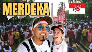 INSANE Independence Day in JAKARTA 🇮🇩 INDONESIA [upl. by Emmerie743]