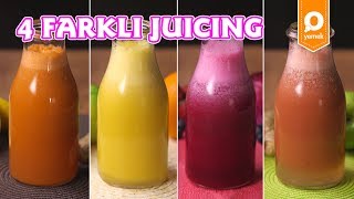 4 Farklı Juicing  Onedio Yemek  İçecek Tarifleri [upl. by Lucien886]