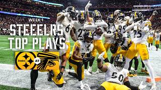 Steelers Top Plays from 1810 win over Falcons  Pittsburgh Steelers [upl. by Haveman]