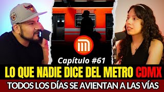 61  HISTORIAS ATERRADORAS del METRO de la CDMXFT ReManchadosdeMiedo [upl. by Auqenahc]