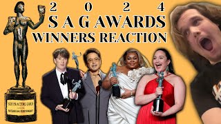 2024 SAG Awards Winners REACTION [upl. by Veator]