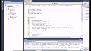 C Tutorial  Delimiters [upl. by Macfarlane575]