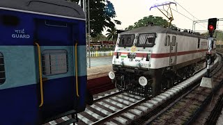 Kozhikode  Thrissur Passenger  Loco Coupling and Departure  Realistic Track Sounds [upl. by Nueoht33]