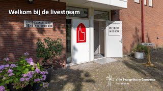 Kerkdienst bij de Vrije Evangelische Gemeente Bennekom 8 september 2024 [upl. by Kennith]