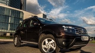 Тестдрайв Dacia Duster 20AT 4WD ESP 2014my 4000km [upl. by Ardnyk868]