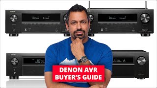 Which Denon AVR is Right For You Denon XSeries AV Reciever Buyers Guide [upl. by Gilletta]