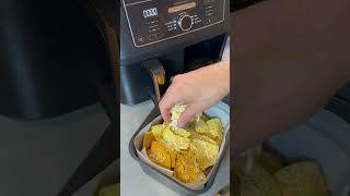 Des Nachos au Air Fryer 😍 recette fromage bœuf [upl. by Arita489]