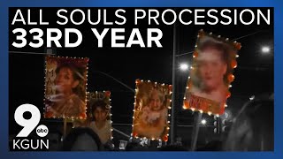 Tucsons 33rd All Souls Procession brings out hundreds [upl. by Niwrehs499]