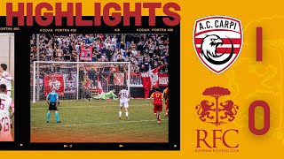 HIGHLIGHTS  Carpi  Ravenna FC 10 [upl. by Nicola]