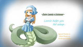 Cute Lamia x Listener Lamia helps you fall asleep [upl. by Boiney]