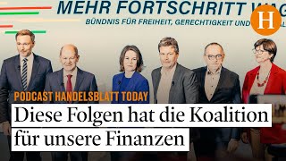 Diese Folgen hat der Koalitionsvertrag für unsere Finanzen – Handelsblatt Today [upl. by Edia]